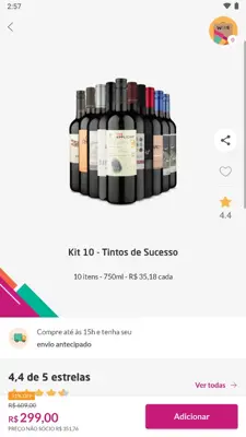 Wine Loja e Clube de Vinhos android App screenshot 2