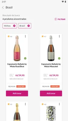 Wine Loja e Clube de Vinhos android App screenshot 8